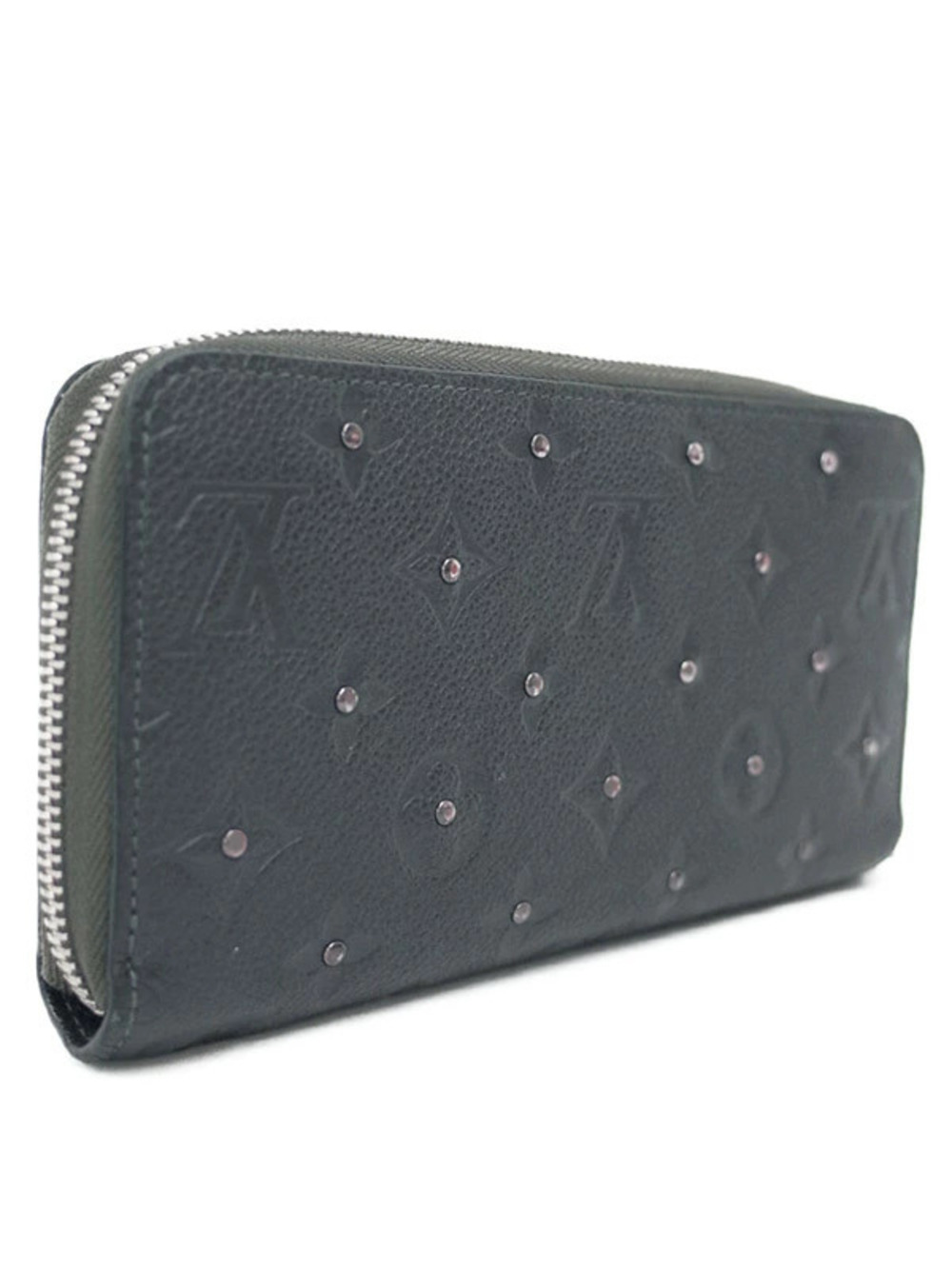 Louis Vuitton Long Empreinte Round Zippy Zipper Monogram Wallet Brown